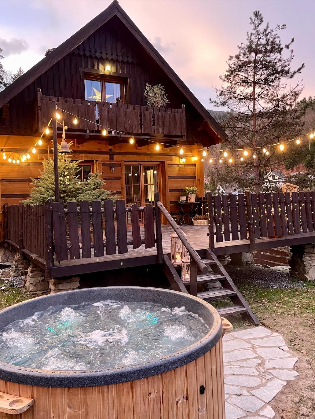 Domek Na Cuplu - Opcjonalnie Balia Jacuzzi Szczyrk Exteriér fotografie